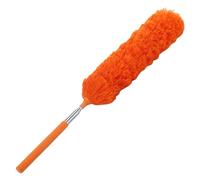 Feather Duster - Reusable Fiber Dusting Brush With Extension Pole | Cobweb Duster With Telescoping Pole | Dust Brush Cleaner | Dusting Brush With Telescoping Poles | Microfiber Dusters For Cleaning