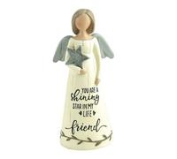 Feather & Grace Angel Figurine - Friend (Shining Star)