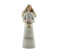 Feather & Grace Angel Figurine - I Pray (God Has A Blessing)