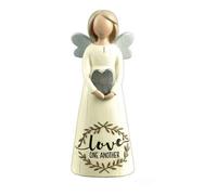 Feather & Grace Angel Figurine - Love One Another