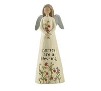 Feather & Grace Angel Figurine - Nurses Are A Blessing