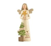Feather & Grace Angel Figurine - Peace On Earth
