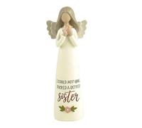 Feather & Grace Angel Figurine - Sister (Could Not Have Picked A Better)