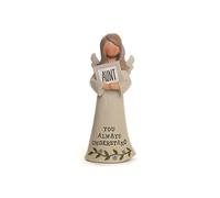 Feather & Grace Hand Painted Resin Decorative Figurine - Auntie You Always Understand