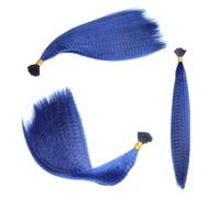 Feather Hair Extensions，Feather Hair Extension 20pcs Hair Feathers Extension Kit Feathers Long Feather Hair Extensions in Purple and Blue (Color : 7, Size : 16inch 40cm)(9)