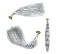 Feather Hair Extensions,Feather Hair Extension 20pcs Hair Feathers Extension Kit Feathers Long Feather Hair Extensions in Purple and Blue (Color : 7, Size : 16inch 40cm)(8)