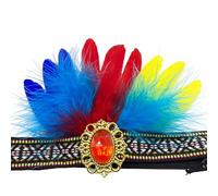 Feather Headband Fashion Headband Costume Accessory for Trendy Women Who Love Bohemian Style at Various Events