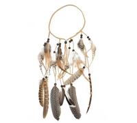 Feather Headband Hippie Feather Tassel Headband Girls Stage Performance Brown