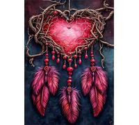 Feather Heart Jigsaw Puzzles for Adults 1200 Challenging & Brainteasing Adults Jigsaws Puzzle Puzzle Games Jigsaw Puzzle 1200 Pieces