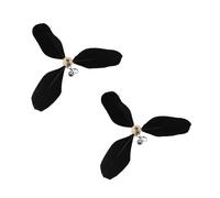 Feather Leopard Replace Accessories Cat Toy Funny Cat Stick Rotating Feather Cat Teaser Pet Toy For Indoor Cats Wand(2pcs Black)