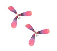 Feather Leopard Replace Accessories Cat Toy Funny Cat Stick Rotating Feather Cat Teaser Pet Toy For Indoor Cats Wand(2pcs Purple)