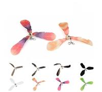 Feather Leopard Replace Accessories Cat Toy Funny Cat Stick Rotating Feather Cat Teaser Pet Toy For Indoor Cats Wand(2pcs Brown)
