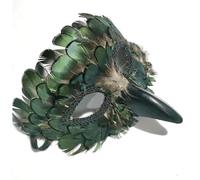 Feather Mask, Half Face Makeup Ball Party Stage Performance Masquerade
