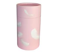 Feather Pink Scatter Tubes for Adult Ashes - Biodegradable Cardboard Cremation Urns (Pink, Keepsake)