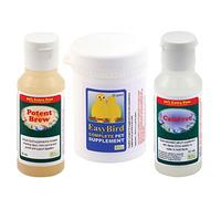 Feather Plucking Rescue Pack (Calcivet / Potent Brew / Easy Bird Complete Pet Supplement) - The Birdcare Company