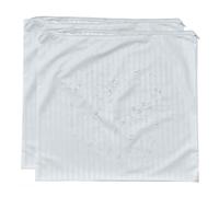 Feather Proof Euro Pillow Protectors 24x24 Set of 2 Waterproof Cover for Goose Down Square Throw Pillows 2 Pack