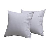Feather Proof Pillow Protectors 18x18 Waterproof Cover for Goose Down Square Throw Pillows 2 Pack 18