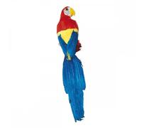 Feather Shoulder Parrot 50cm Captain Jack Sparrow Pirate Fancy Dress Accessory