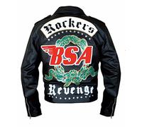 Feather Skin Mens Clothing George Michael Faith Rockers Revenge Jacket- L