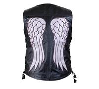 Feather Skin Walking Dead Angel Wings Daryl Dixon Costume Stylish Leather Vest