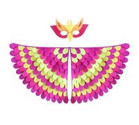 Feather Skirt Carnival Parrot Costume Cute,Flying Parrot Costume for Kids(One Size)