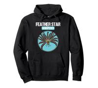 Feather Star Whisperer Feather Stars Feather Star Pullover Hoodie