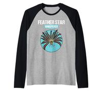 Feather Star Whisperer Feather Stars Feather Star Raglan Baseball Tee