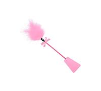 Feather Tickler Teasing Rod BDSM Adult Sex Toy Spanking Tickler Whip and Crop Leather Spanking Slapper Fetish Tickling Sex Feather Bondage Accessories for Couples