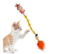 Feather Toys, Interactive Cat Teaser Wand, Hangable Cat Accessories, Indoor Cat Enrichment Toys, Interactive Cat Feather Toy, Safe Material, Purrfect Playtime For Cats