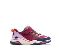 Feather Track Kid Berry Combination Trainers Clarks Purple 11.5-Standard Fit