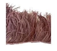 Feather Trim Feather Trim Plumas Thread for Sewing Wedding Party Dress Clothing Plume Fringe for Party Clothing(Brown,5meters)