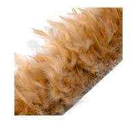 Feather Trim Fluffy Turkey Feathers Trim Fringe Ribbon Sewing Trimmings for Wedding Decoration for Party Clothing(Color 3,30Meter 10-15CM)