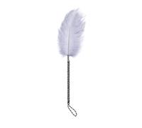 Feather Whip for Whole Body Massage BDSM Role Play Accessory for Flirting Spanking Passionate Sex Toy for Couples Sex Akcesoria White One Size