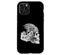 Feathered Aztec Skull Maya Mexican Mayan Indigenous Azteca Case for iPhone 11 Pro