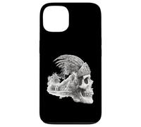 Feathered Aztec Skull Maya Mexican Mayan Indigenous Azteca Case for iPhone 13