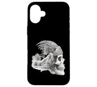 Feathered Aztec Skull Maya Mexican Mayan Indigenous Azteca Case for iPhone 16 Plus
