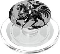 Feathered Fury Vassago The Cockatrice King PopSockets PopGrip for MagSafe