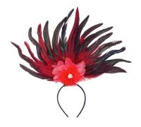 Feathered Hair Accessory Colorful Hair Decoration Cosplay Headband Party Headwear For Weddings And Festival Event