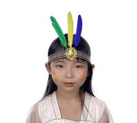 Feathered Headband Fashion Hairband Costume Accessories For Trendy Women Who Love Styles At Various Event Lightweight Feather Headpiece