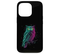 Feathered Owl Wise Forest Mystery Moonlight Case for iPhone 13 Pro