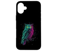 Feathered Owl Wise Forest Mystery Moonlight Case for iPhone 16 Plus
