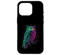 Feathered Owl Wise Forest Mystery Moonlight Case for iPhone 16 Pro