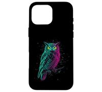 Feathered Owl Wise Forest Mystery Moonlight Case for iPhone 16 Pro Max
