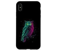 Feathered Owl Wise Forest Mystery Moonlight Case for iPhone XS Max