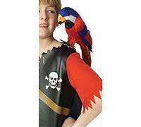Pirate Fancy Dress Feather Parrot