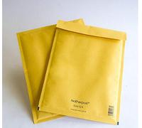 Featherpost Padded Bubble Envelope Mailer Gold/Brown Internal Dimension 240mm x 335mm (Size G / 4, Pack of 10)