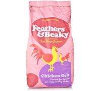 Feathers & Beaky | Chicken Grit | Produces Strong Bones & Shells | Aids Digestion | Made in the UK (5kg)