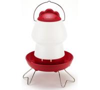 Feathers and Beaky Top Fill Chicken Drinker - 2 litre