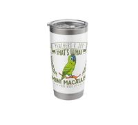 Feathers and Joy - Mini Macaw Stainless Steel Insulated Tumbler