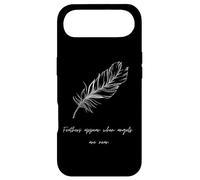 Feathers Appear When Angels Are Near, Guardian Angel Gifts Case for iPhone Air